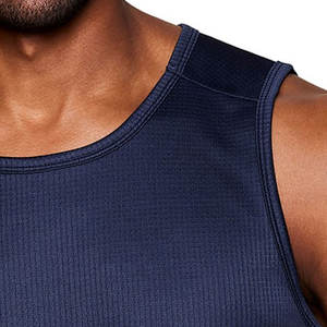 Camiseta de algodón personalizada para hombre, Camiseta de tirantes transpirable para gimnasio, entrenamiento muscular, culturismo, Oem - Product Image 6