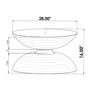 Table basse en fer noir moderne artisanale de luxe avec finition en zinc antique pour la décoration intérieure minimaliste - Product Image 6
