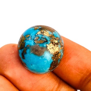 Chất lượng cao đẹp tự nhiên màu xanh thạch anh Cabochon Turquoise Vòng Loose đá quý từ <span class=keywords><strong>ARIZONA</strong></span> đối với OEM đồ trang sức làm - Product Image 3