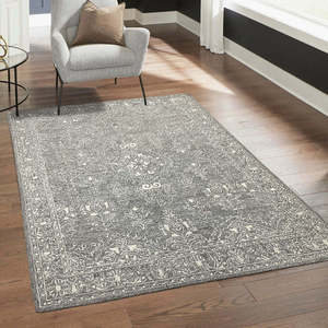 Alfombra de lana de textura suave de calidad superior con superficie gruesa y diseño abstracto moderno para uso en la sala de estar - Product Image 3