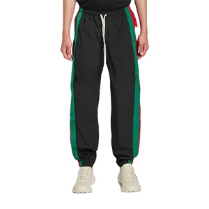 Meilleure vente de survêtement coupe-vent pour homme en polyester imperméable de haute qualité coupe ample avec fermeture à la taille élastique pour l'automne - Product Image 5