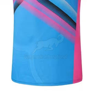 Maillot de sport en mesh personnalisé par sublimation, uniforme d'équipe, tissu respirant, vêtements de sport légers - Product Image 5
