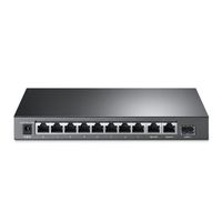 TP-Link TL-SG1210MP High-Speed 10-Port Network Switch with 9x 1000Mb/s RJ45 8x PoE+ 1x RJ45/SFP Combo