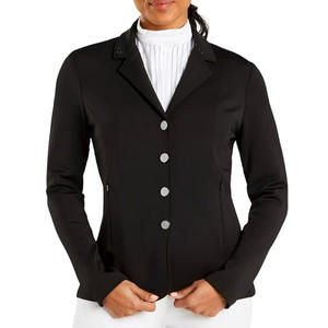 Proveedor al por mayor, ropa Ecuestre para mujer, chaqueta de espectáculo de invierno de equitación personalizada, chaqueta de espectáculo de equitación de alta calidad para mujer - Product Image 4