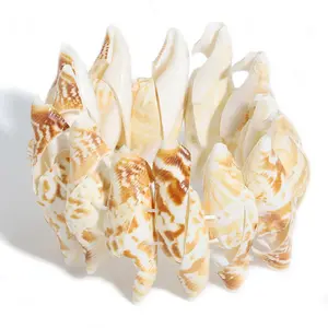 Handmade natural seashell bracelet premium quality sea shell bracelets hand-crafted charms with natural ocean shells