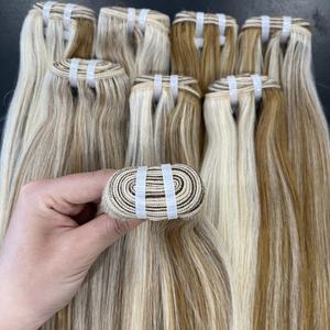 Extensiones de Cabello Humano Liso Color Piano, Gran Oferta de hasta 20%, Extensiones de Cabello Humano Listas para Enviar - Product Image 4