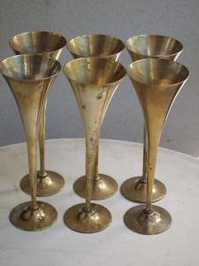 Copa de Metal Antigua de Diseño Antiguo, Copas de Vino para Bodas y Bares, para Beber Vino de Sodio y Lima - Product Image 6