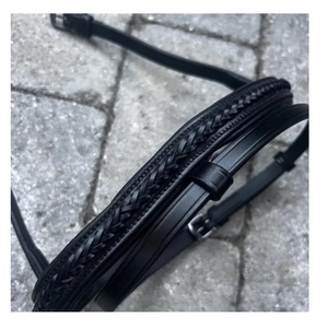 Funda Nasal para Caballo - Diseño Profesional, Color y Tamaño Personalizables, Cuero de Alta Calidad - Product Image 2