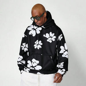 Sweat-shirt à capuche personnalisé pour homme, en tissu polaire, fabriqué sur commande, plusieurs tailles, livraison porte-à-porte, streetwear, vente en gros OEM - Product Image 2