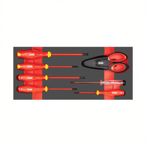 Juego de Herramientas para Electricista Usag de 1000V, Surtido de 7 Piezas con Destornilladores y Tijeras - Product Image 2
