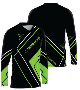 Maillot de softball personnalisé/sublimation néon avec impressions par sublimation de haute qualité, - Product Image 4
