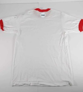 Bella toile unisexe basique coton Ringer T-Shirt hommes basique coton Ringer T-Shirt - Product Image 3