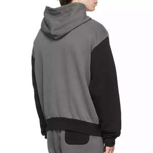 Haute qualité étiquette personnalisée écran impression numérique broderie sweat à capuche en éponge française longue longueur surdimensionné hommes 100% sweats à capuche en coton - Product Image 3