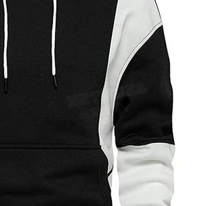 Sweat à capuche d'hiver pour homme, personnalisé avec logo OEM, de haute qualité, en molleton épais mélangé de coton, séchage rapide - Product Image 3