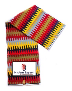 Impresión de cera africana y tela de mezcla de algodón Ankara al por mayor para vestidos faldas camisas acolchado ropa de moda y artesanías de costura - Product Image 1