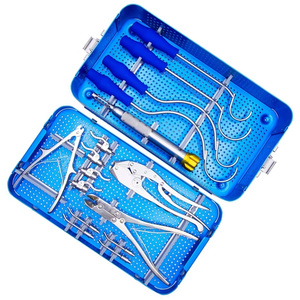 ชุดเครื่องมือเกี่ยวกับศัลยกรรมกระดูกด้วยมือทำจากสแตนเลสใช้ซ้ำได้ - Product Image 3
