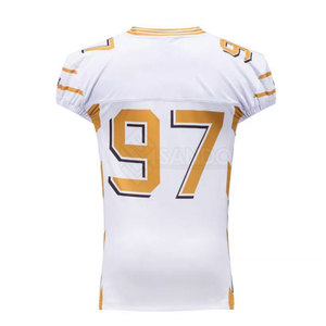 เสื้อเจอร์ซีย์อเมริกันฟุตบอลสำหรับผู้ชายเสื้ออเมริกันฟุตบอลออกแบบได้ตามต้องการ - Product Image 2