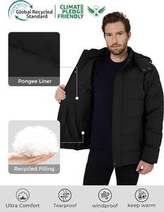 Veste matelassée courte, manteaux d'hiver chauds pour femmes, vestes d'hiver mignonnes à la mode pour hommes de haute qualité et bon marché - Product Image 4