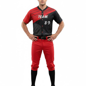 OEM Baseball Training Wholesale Price Baseball <b>Uniforms</b> Custom Made Baseball <b>Uniform</b> For Custom Design Best Sale - Product Image 1