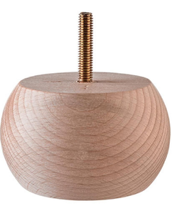 Patas de Sofá Modernas y Resistentes, Patas de Madera para Muebles de Dormitorio y Uso en Exteriores, Preperforadas, Atornillables, de Grado Hospitalario - Product Image 3