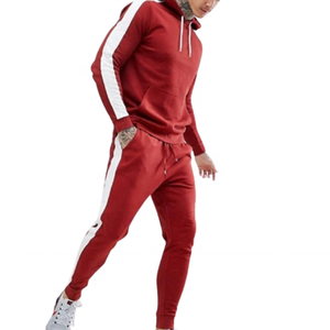 Survêtement de jogging et d'entraînement pour homme, 100 % coton, avec logo personnalisé de qualité supérieure, fabriqué en tissu 100 % coton. - Product Image 1