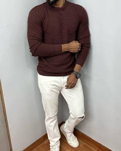 Ropa de gimnasio para hombres Camiseta raglán de fitness con estampado personalizado Camiseta ajustada de manga larga en 100% algodón Ropa de fitness Lisa para hombres - Product Image 6