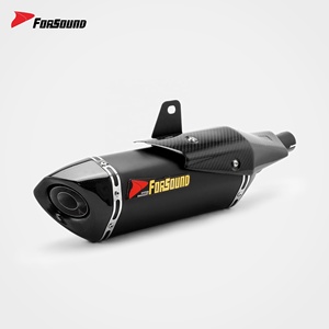 Sistema de Escape para Motocicleta al por Mayor de Fábrica Forsound, Sección Trasera y Sección Central Delantera para Scooter <span class=keywords><strong>Honda</strong></span> XDADV750 - Product Image 5