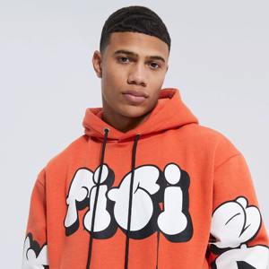 Customized 500 GSM Heavyweight Full Zip-Up Men's Oversized <b>Hoodie</b> Custom DTG Printed Logo Winter Streetwear 100% Cotton <b>Fleece</b> - Product Image 2