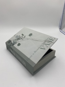 Venta al por mayor de lujo moderno Decoración de mesa de moda personalizable Tapa dura jarrón de madera hecho a mano forma de flor regalos de pared para el hogar - Product Image 2