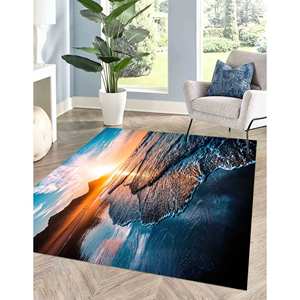 Tapis imprimé paysage - Tapis imprimé 3D pour décoration de ferme, tapis doux non tissé - Product Image 2