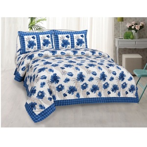 Couvre-lit personnalisé 100% coton biologique certificat GOTS literie housse de couette taie d'oreiller du meilleur fabricant indien - Product Image 1