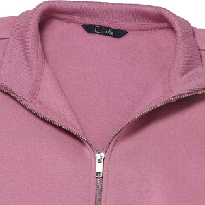 Sweatshirts de haute qualité pour femmes à col montant OEM Pull personnalisé avec fermeture éclair Robes à la mode pour jeunes femmes de BD - Product Image 5