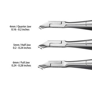 Coupe-ongles professionnel en acier inoxydable et plastique SIMAECO sur mesure avec une large ouverture de mâchoire, coupe-ongles de haute qualité - Product Image 5