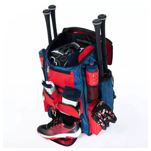 Bolsa de pelota para equipo de malla de baloncesto de alta resistencia con correa para el hombro con bolsillos frontales para accesorios deportivos de entrenamiento - Product Image 3