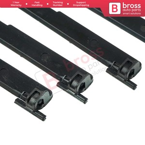 BSR575-1 4 Pieces Roof <b>Luggage</b> <b>Rack</b> Carrier Mounting Molding Port Bag Rail Lid Cover Trim Water Strip 51137274739 135*13 mm - Product Image 2