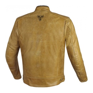 Factory Direct Sale Best Selling Motorbike Jacket Premium Quality Breathable Genuine Leather Motorbike Jacket - Product Image 5