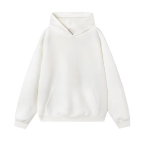 OEM personalizado de alta calidad suave polvoriento sólido cordón canguro bolsillo Sudadera con capucha básica Sudadera con capucha - Product Image 4