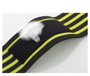 Personalizado Deportes Elástico Levantamiento de pesas Muñequera Wrap Band Levantamiento de pesas Gimnasio Correa/Muñequeras con alta calidad - Product Image 3