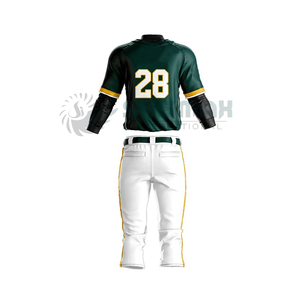 L'uniforme complet de baseball offre flexibilité et confort conçu pour les joueurs à la recherche de style, fonctionnalité et performance - Product Image 3