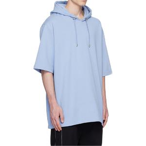 Venta al por mayor con estilo de los hombres personalizados desmontable sudaderas con capucha Venta caliente Zip Up Sudadera con capucha de algodón para los hombres - Product Image 3