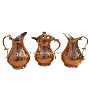 Gran Venta de acero inoxidable Metal Forma redonda Blanco Impreso Acabado Jarra Frasco de agua personalizado gratis Uso doméstico Directo - Product Image 4