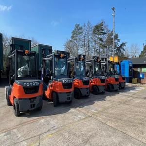 Montacargas en Venta, Montacargas Diésel Usado Certificado CAT de 2.5 Toneladas a Bajo Precio, Todas las Series de Montacargas Komatsu FD25 en Oferta - Product Image 5