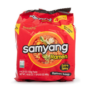 Pour les nouilles Samyang Original Orange Soupy 120g Emballage en vrac frit instantané Chaud! - Product Image 2