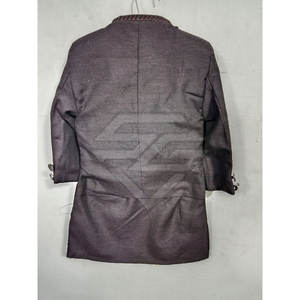 Ensemble tendance de haute qualité pour garçons : Kurta ethnique et pyjama avec gilet, 100 % coton, séchage rapide, idéal pour mariages et fêtes - Product Image 4