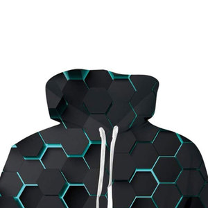 Tasa más baja Último diseño Hombres Sudaderas con capucha agregar toque fresco Top exigido Hombres más populares Sudaderas con capucha adecuadas para el uso diario casual - Product Image 5