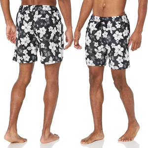 Pantalones cortos deportivos de entrenamiento para hombre de alta calidad, cintura elástica, bolsillos laterales, cómodos, forro polar elástico para la playa, nuevo diseño, teñido liso - Product Image 5