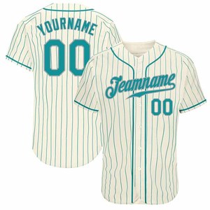 <b>High</b> Quality Unisex V-Neck Short Sleeve Adult Baseball Jersey Breathable Quick Dry Printed Polyester Four-Way Stretch - Product Image 1