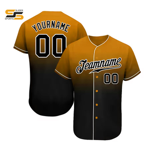 2024 El proveedor mejor clasificado personalizó su propio logotipo y diseño uniformes de softbol camisetas baratas uniforme estampado de béisbol para adultos - Product Image 3