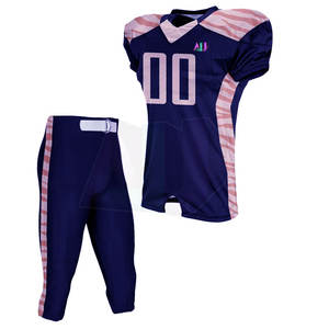 Uniforme de football américain respirant et très confortable à manches courtes pour l'entraînement, la pratique et les matchs – Conception athlétique flexible - Product Image 4