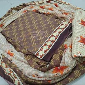 Costume pakistanais Shalwar Kameez 3 pièces pour femmes, robe en tissu brodé, vente en gros, vêtements prêts à porter - Product Image 4